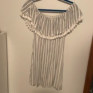 Off the shoulder beach dress